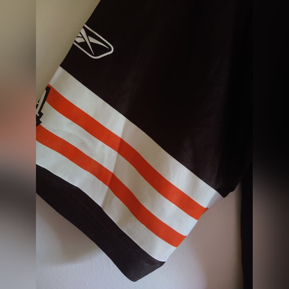 NFL Cleveland Browns Brady Quinn #10 Home Color Reebok Jersey 3XL Amazing - Picture 7 of 7